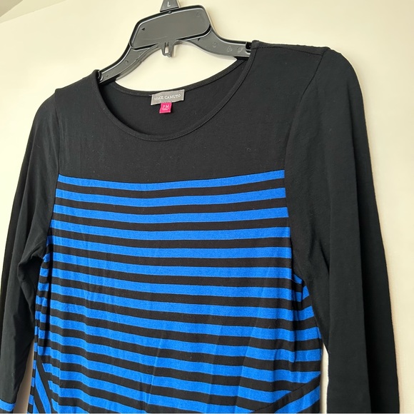 Vince Camuto Striped Long Sleeve Top - Picture 6 of 10